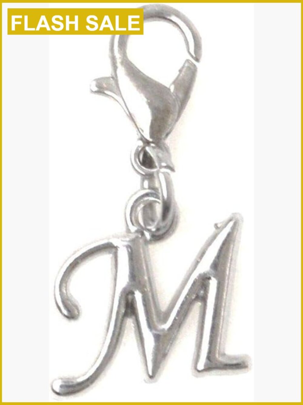 Personalized Initial Clip-on Charm for Graduation Tassel Gift